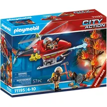 Playmobil City Action Feuerwehr-Hubschrauber 71195