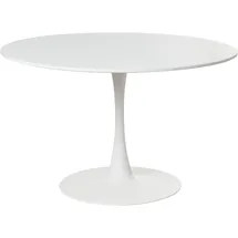 Beliani Boca Ø 120 cm weiß