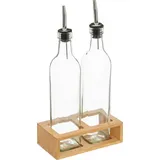 5five simply smart 5 five simply smart - Öl-essig-flaschen glas bambus 0,48l