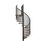 Minka Spindeltreppe Spiral Wood 38 - 305,5 cm Holz