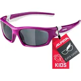 Alpina Flexxy Teen berry-white gloss, One Size