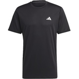 adidas IC7428 TR-ES Base T T-Shirt Herren Black/White Größe M