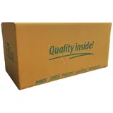 Faltkarton Bundle, 390x275x300 mm (LxBxH) in gebundenen Paketen je 20 Stück - Umzugskarton, Lagerkarton, Werkstatt, Versandkarton - Robust und schnell Aufgebaut - Faltkarton Middle- Bundle