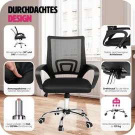 Tectake tectake® Bürostuhl Marius