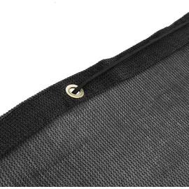 vidaXL Containernetz HDPE 3 x 7 m Schwarz