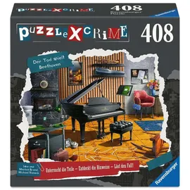 Ravensburger Puzzle X Crime 408 Teile - Der Tod spielt Beethoven