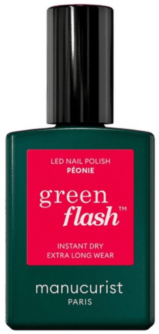 Manucurist Green Flash Nail Polish Peonie  (15 )