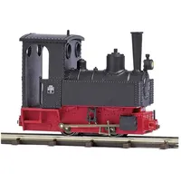 BUSCH FELDBAHN Dampflok Decauville Typ 3 mit Scheinwerfer 12142
