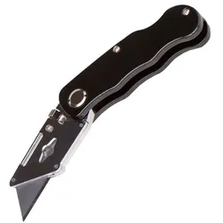 Tercasa Faltbares Cuttermesser schwarz
