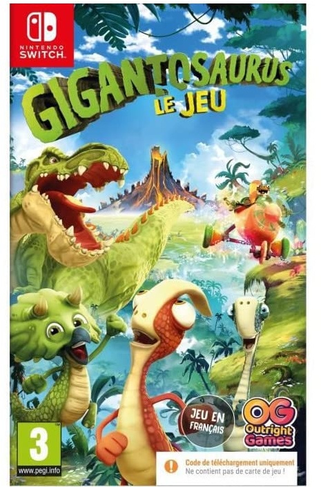 Outright Games Gigantosaurus Le Jeu - Code in a Box
