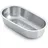 PYRAMIS Restebeckeneinsatz 27,5 x 15 x 100 cm Farbe Silber