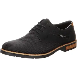 Rieker Schnürschuh Herren Schwarz 46