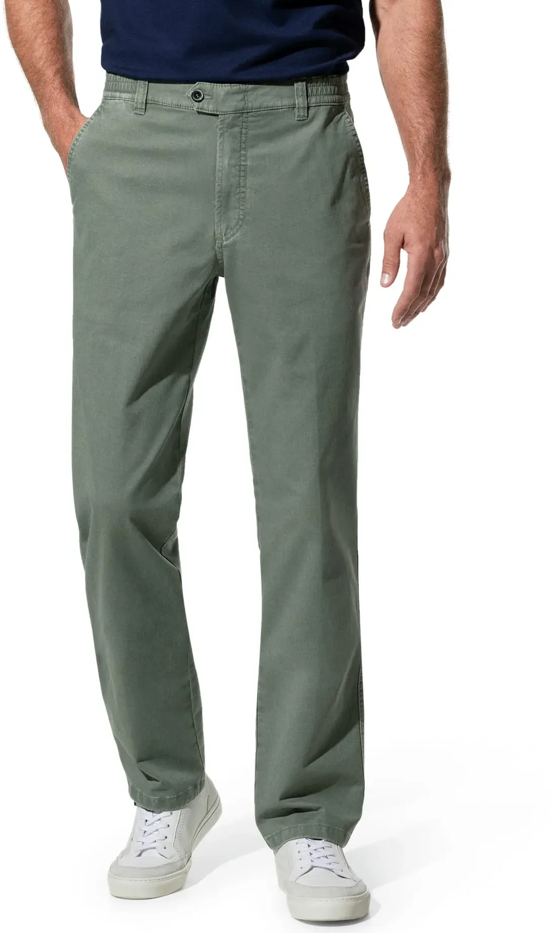 Walbusch Herren Relaxbundhose 2.0 Grün