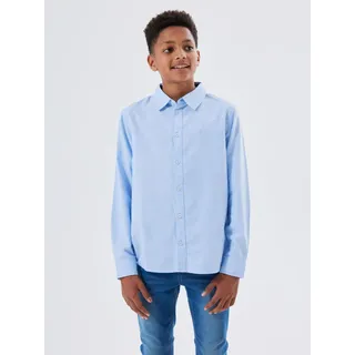 NAME IT Nkmnewsa Ls Shirt Noos Hemd in Campanula,