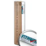 Edem Vliestapete XXL Malervlies glatte überstreichbare Vliestapete 60 g 26,50qm, glatt, matt, einfarbig, unifarben, (Renoviervlies Glattvlies Malervlies, 60 g/m2, glasfaserfrei, atmungsaktiv, rissüberbrückend, überstreichbar), FSC® MIX Nr. TSUD-COC-001718-KR weiß