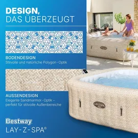 BESTWAY Lay-Z-Spa Rome 201 x 201 x 71 cm Beige