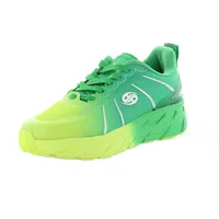 Dockers by Gerli Damen Sneaker Frauen Halbschuhe,Business,Freizeit,straßenschuhe,Strassenschuhe,Sportschuhe,grün/gelb,40 EU -