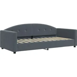 vidaXL Tagesbett 90 x 200 cm Dunkelgrau