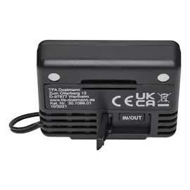 TFA Dostmann Thermometer Schwarz