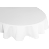 Wirth Tischdecke "NEWBURY" Tischdecken Gr. B/L: 130 cm x 190 cm, oval, weiß