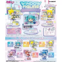 Re-Ment Hatsune Miku Minifiguren 6 cm Window Figure Collection Display (6)
