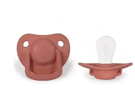 Pacifiers 2-pack - Coral 0-6 months