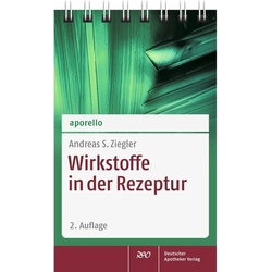 Wirkstoffe In Der Rezeptur - Andreas S. Ziegler  Kartoniert (TB)