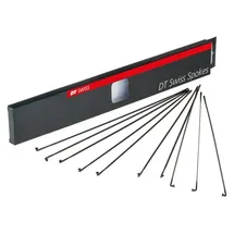 DT Swiss Aerolite Messerspeichen 2,0 x 0,9 x 254 mm, schwarz, 20 Stück