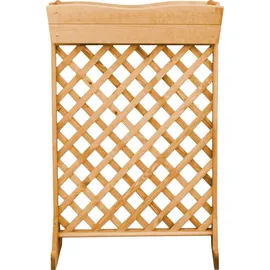 Promadino Spalierkasten Rustica 70 x 41 cm Braun