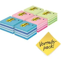 Post-it Notes Würfel, Verschiedene Farben, 76 x 76 mm,
