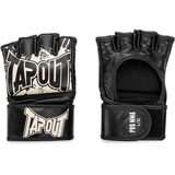 Tapout MMA Pro Fight Handschuhe aus Leder (1 Paar) PRO MMA, Black/Ecru, L, 960005