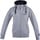 Kingsland Sweat Jacket Unisex Classic Hood Grey XL