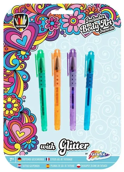 Tattoo Gel Pens 4 pcs.