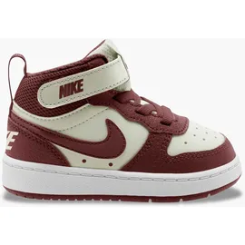 Nike Court Borough Mid 2 Kinder Soft Pearl/Dark Team Red 25