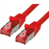 Roline 21152952 Netzwerkkabel S/FTP (PiMF), Component Level, LSOH, Rot