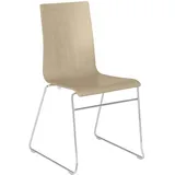 Nowy Styl Cafe VII Rod Besucherstuhl, Stoff, buche, One Size