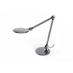 Urias Tischleuchte Metall Schwarz, Led