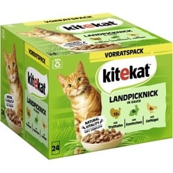 Kitekat Multipack Landpicknick in Sauce 24x85 g