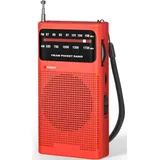 Tragbares Radio, Transistor-Taschenradio mit hervorragendem Empfang, hervorragender Klangqualität, tragbares Mini-Radio - Ccykxa