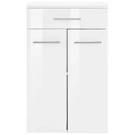 WELLTIME Unterschrank WELLTIME "Venedig", weiß (weiß, weiß), B:50cm H:79cm T:20cm, Schränke, Unterschrank, Badmöbel in Breite 50 cm