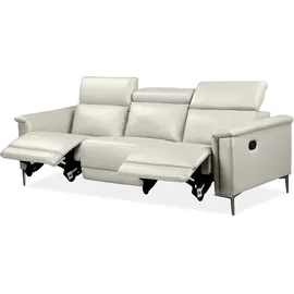 OTTO home 3-Sitzer Kunstleder Beige