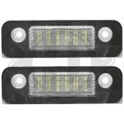 DIEDERICHS Kennzeichenleuchte hinten Umrüstung auf LED-Technologie für FORD  LID10412