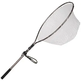 Spro Trout Master River Rubber Flick Net 45x57x25cm - Forellenkescher zum Forellenangeln, Unterfangkescher, Angelkescher