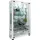 VCM Vitrine Lumo 59 x 18 x 91,3 cm Weiß