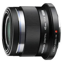 Olympus MFT 45mm F/1.8 schwarz M.Zuiko Digital | ✔️  5 Jahre kostenlose Garantie