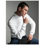 TRIGEMA Rollkragenpullover Weiß XS