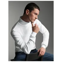 TRIGEMA Rollkragenpullover Weiß XS