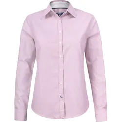 CUTTER & BUCK Belfair Oxford Bluse Damen 3800 - burgundy/white M