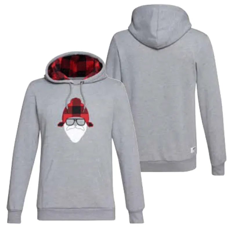 STIHL XMAS Hoodie grau sorgt für wohlige Wärme mit Motiv