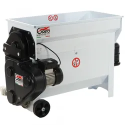 GRIFO DVEP30 - Elektrische Abbeermaschine mit Wanne - mit Schutzvorrichtungen